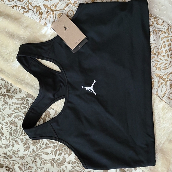 Nike Jordan 3X Jumpman Medium Support Sports Bra - Picture 4 of 10